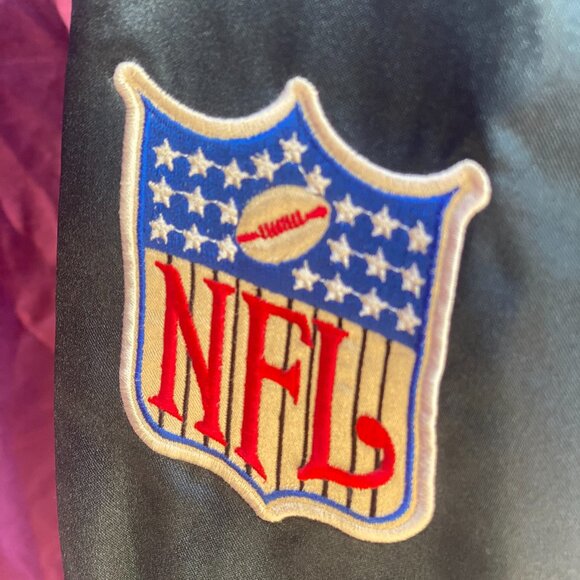 45-(VWC) Chicago Bears. NFL Originals Bears. Nylon. Starter Jacket - Picture 5 of 15